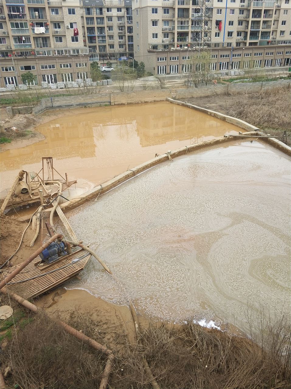 绵竹沉淀池淤泥清理-厂区废水池淤泥清淤