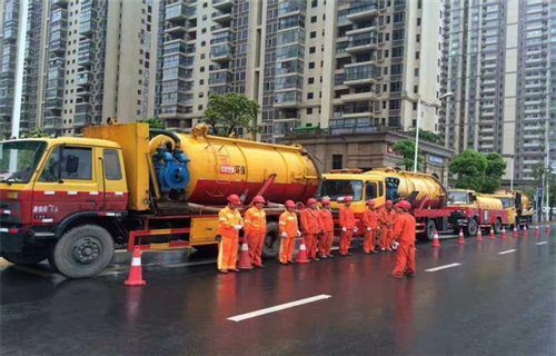 绵竹市政管道清淤